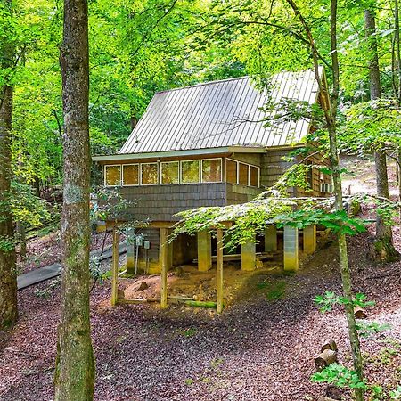 Villa Charming Roaring Gap Cabin With Patio And Fire Pit! Abshers Exterior foto