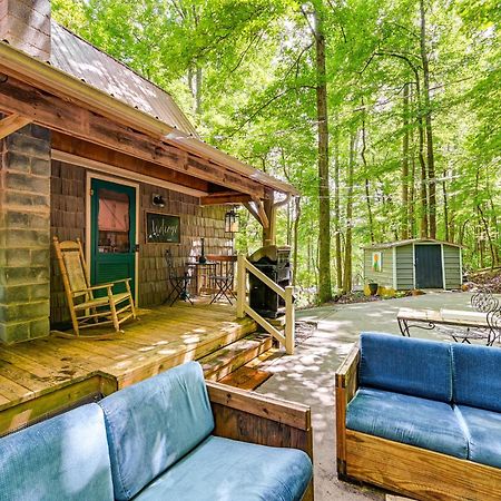 Villa Charming Roaring Gap Cabin With Patio And Fire Pit! Abshers Exterior foto